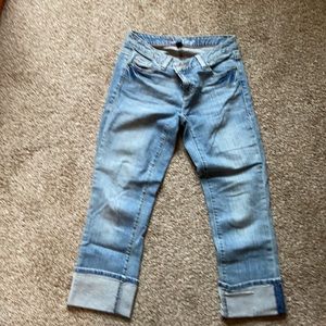 Cropped jeans